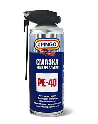 Смазка универсальная PE-40 // аэрозольный баллон со смарт-распылителем, 520мл