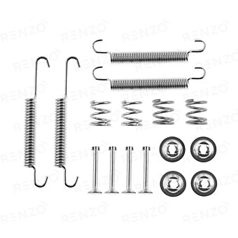 Монтажный к-т. барабанных колодок X99B0007