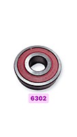 6302ВТ Подшипник 6302 со стороны шкива 