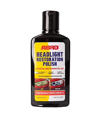 Полироль для фар восстанавливающая